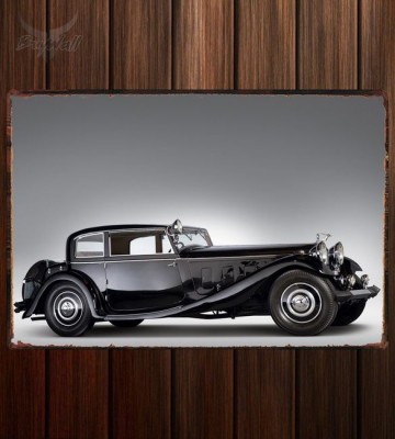 Металлическая табличка Delage D8S Sports Coupe